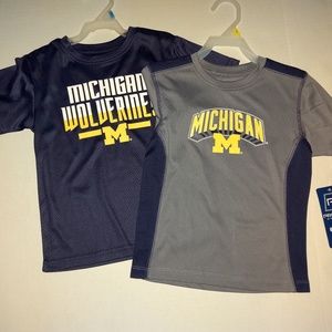 2 Michigan shirts